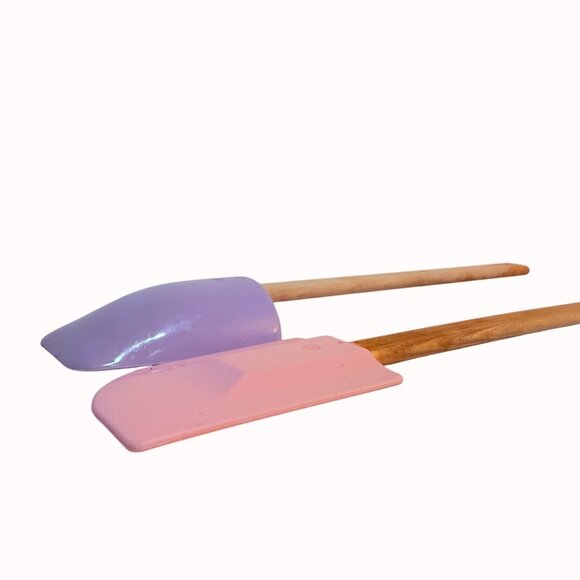 Williams-Sonoma Silicone Spatula Set Heat Resistant Baking Kitchen Cooking Tools - Picture 13 of 15